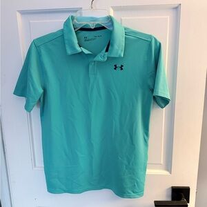 Under Armour Men's Teal Polo Shirt